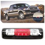 for 2007-2010 Ford Explorer Sport 2004-2008 Ford F150 2006-2008 Lincoln Mark LT LED Bar 3rd Third Tail Brake Light Rear Cargo Lamp High Mount Stop light (Chrome Housing + Smoke Lens)