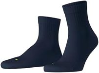 FALKE Unisex Run Rib Cotton Socks, Blue (Marine 6120), 5-6, 1 Pair