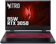 Acer Nitro 5 AN515-58 Gaming Laptop - Intel Core i5-12450H, 16GB, 512GB SSD, NVIDIA GeForce RTX 3050 4G, 15.6" FHD IPS 144Hz, Windows 11 , Black