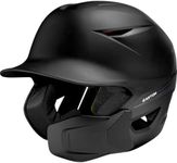 Easton | Pro Max Batting Helmet with Multi-Adjust Jaw Guard | Baseball | Black | Medium/Large (6 5/8" - 7 1/4")