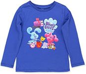 Blue's Clues & You Toddler Long Sleeve T-Shirt Tee (2T, Blue)