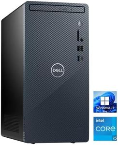 Dell Inspiron 3910 Business Desktop Computer, 12th Gen Intel Core i5-12400, Windows 11 Pro, 16GB RAM, 512GB SSD+1TB HDD, Wi-Fi 6, Bluetooth, Intel UHD Graphics, Plain DVD+/-RW