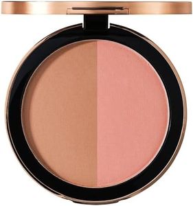 M. Asam MAGIC FINISH Satin Blush miel ambré & rose nude (4 g) - Fard à Joues Poudre Compacte, Poudre Texture, Teint Ensoleillé & Fraîcheur Naturelle