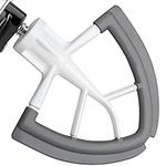 4.5-5 Quart Flex Edge Beater by Lusperi Compatible with KitchenAid Tilt-Head Stand Mixer-Flat Beater Paddle with Silicone Edges Flex Edge Bowl Scraper.