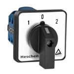 Heschen Universal Rotary Cam Selector Changeover Switch SZW26-20/D303.3 660V 20A 3 Position 3 Phase 12 Terminals CE