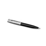 Parker 51 Ballpoint Pen Midnight Blue Barrel with Chrome Trim Medium Point with Black Ink Refill Gift Box