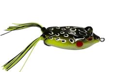 Fishing Frog/Bull Frog 18 GRAM/Silicon Frog/Artificial Frog Soft Lures/Soft Bait/Fishing Accessories (Black Shaded BOTTED)