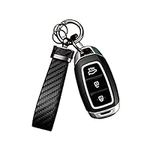 Turcee Leather Car Keychain - Carbo