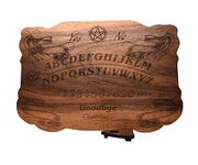 Beatus Lignum Ouija Board in Walnut, - 16 x 11 in 1/2 Thick- All Natural, Plain Wood - Customizable via Message en Extra.