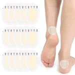 Sibba 15 Pcs Heel Bandage, Invisible Blister Plasters Bandages Hydrocolloid Invisible Blister Prevention Waterproof Protector Feet Cushion Plaster for Fingers Forefoot Heel Foot Toe and Guard Skin