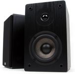 Micca MB42 Bookshelf Speakers for Home Theater Surround Sound, Stereo, and Passive Near Field Monitor, 2-Way (Black, Pair)