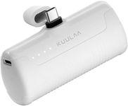 Kuulaa Power Bank 4500 mAh, Ultra-Small and Ultra-Compact Portable Charger, Mini Powrbank External Battery for Android Samsung Galaxy/Note/OPPO/LG/Switch/Huawei/Xiaomi (White)