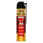 Mortein 425 ml + 200 ml Free - Cockroach Killer Spray, Crawling Insect Killer with Deep-Reach Nozzle | 100% Kill Guarantee