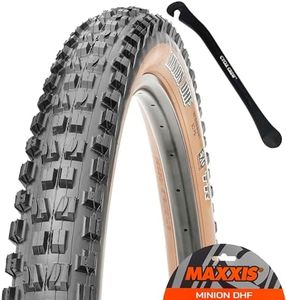 Maxxis Minion DHF 29"x2.5"WT EXO Mountain Bike Tire Puncture Protection Bundle with Cycle Crew Tire Lever