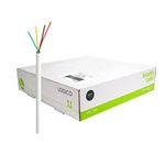 22/4 Security Burglar Alarm Wire Solid CL2 Control Cable-Intercom-Speaker Wire 500ft by LOGICO