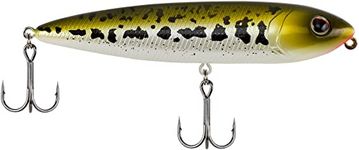 Berkley J-Walker 100 Topwater Fishing Lure, Baby Bass, 1/2 oz, 100mm Topwater, Tail Weighted Design Tuned for Casting Distance, Equipped with Fusion19 Hook