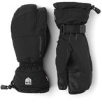 Hestra CZone Pointer 3-Finger Glove - Waterproof, Durable 3-Finger Glove for Skiing, Snowboarding, and Mountaineering - Black - 9