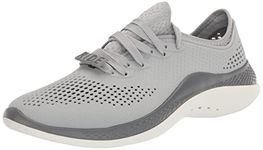 crocs womens LiteRide Shoe Light Grey/Slate Grey Sneaker - 2 UK (W4) (206705-0DT)