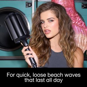 ghd Triple Barrel Hair Waver – Black Wave Styler