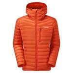 Montane Mens Featherlite Down Jacket Firefly Orange XL