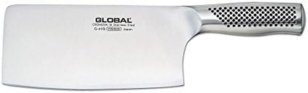 Global Kitchenknives Chop & Slice 7Inch Chinese Chef's Knife/Cleaver, Stainless Steel