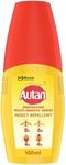 Autan Mosquito & Insect Repellent Pump Spray, Travel Essentials, Suitable For Kids, DEET Free Formula, Up to 8 Hours Protection against Mosquitoes, Biting Flies and Ticks, 100 ml