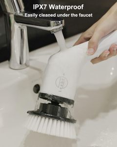Leebein Electric Spin Scrubber – Cordless Power Cleaning Brush