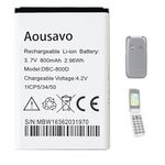 Aousavo DBP-800B DBP-800A DBC-800D Replacement Battery Compatible with Doro 1350,Doro1360,Doro 1361,Doro 2414,Doro 2424,Doro 5030,Doro 6520,Doro 6620,Doro 6530