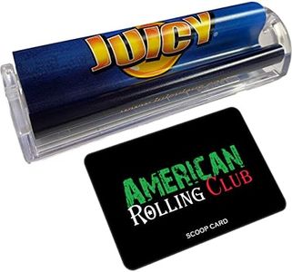 Juicy Jay's Cigar Roller 125mm Machine For Wraps Cigars Cigarillos Includes an ARC Scoop Card