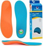 Powerstep Insoles, Pulse Air, Running Shoe Pain Relief Insert, Breathable Fabric, Women and Men