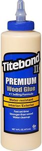Titebond 5004 II Premium Wood Glue, 16-Ounces,Honey Cream
