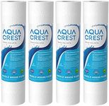 AQUA CREST AP110 Whole House Water Filter, Sediment Filter, 5 Micron, Replacement for 3M® Aqua-Pure AP110, Culligan® P5, APEC, GE FXUSC, Whirlpool®, Any 10" x 2.5" Home Water Filter, Pack of 6