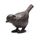 BRASSTAR Rustic Cast Iron Antique Bird Farmhouse Décor for The Home Bird Decorations Finish Collectible Replica Rust Color PTZY230