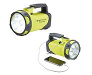 NightSearcher Trio 550 Rechargeable LED Searchlight, Emergency Light and Power Bank, High Power 550 LM, Long 600M Beam