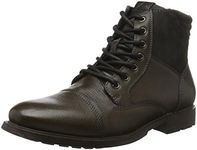 ALDO Men's Choham Short Shaft Boots, Grey Dark Grey 18, 9.5 AU