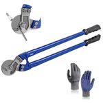 SPENDINS 24” Heavy Duty Wire Rope Cutter,Steel Wire Cutters w/Ergonomic Handle Design, Hardened Cable Cutter Cuts Up to 3/8" for Wire rope, Stainless Steel Wire, Copper and Aluminium Cables