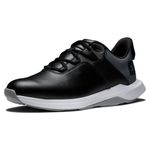 FootJoy Men's Prolite Golf Shoe, Black/Grey/White, 10 Wide