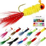 Dovesun Crappie Jigs, Jig Heads wit