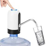 HSIULMY Water Bottle Pump,Portable Electric Water Dispenser, USB Charging Automatic Drinking Mini Water Dispenser Water Pump, Water Tap for 5 Gallon Water Bottle Dispenser