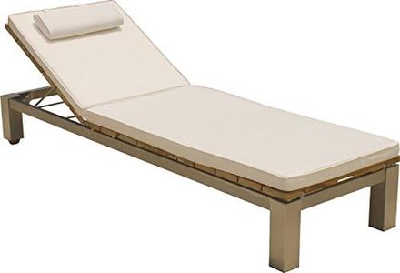 AquaTeak Elegance Teak Lounger