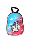 D's PARADISE Cartoon Print Pink Unicorn Hard Shell School Bag/Picnic Bag/for Kid's Boys and Girls