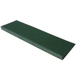 Eco-Sport Rubber Ramps 3/8inch x 1in x 6in x 20in - Green