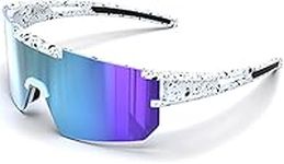 G2RISE Polarized Cycling Sunglasses for Men Women Youth - Viper Sun Glasses for Baseball Softball Running Sports