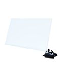 FJARDE Aquarium Backlight Screen-Fish Tank Background Light,for Rimless Aquarium,Ultra-Thin 6mm Gradient Colors Panel.White Frosted Series.