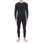 Long Johns for Men Thermal Underwear Set Long Sleeve Top and Long Johns Winter Thermals Base Layer