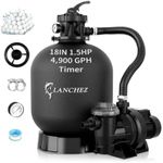 LANCHEZ Sand Filter Pump for Above 