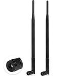 4G LTE Antenna 7dBi RP-SMA Male（Inner Hole Cellular Antenna Compatible with 4G LTE Wireless CPE Router Hotspot Cellular Gateway Industrial IoT Router Trail Camera Game Camera Outdoor Security Camera