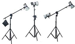 Sonia LS-2750 Multi Purpose Boom Light Stand for Photography Heavy Duty Hydraulic Unbreakable Fiber Plastic Lock for tiktok Video Photo Studio Shooting