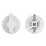 Ximoon 146MT574 Timer Knob Timer Switch Knob Compatiable with Intermatic knob FD Series Spring Wound Timers for Woods Wall Timer Bathroom Fan Light Motor Heater - 2 Pack