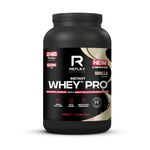 Reflex Nutrition Instant Whey™ Pro - 80% Whey Protein Powder, Low Fat, Low Sugars - Thin Textured Protein Shake for Post Workout Muscle Growth or Tasty Protein Snack (Vanilla, 900g, 30 servings)